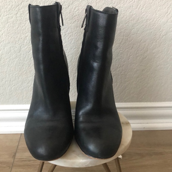 Sam Edelman Fairfield Black Leather Boots - Picture 2 of 3